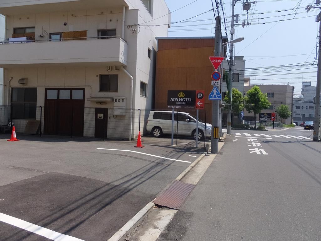 Apa Hotel Takamatsu Kawaramachi Buitenkant foto