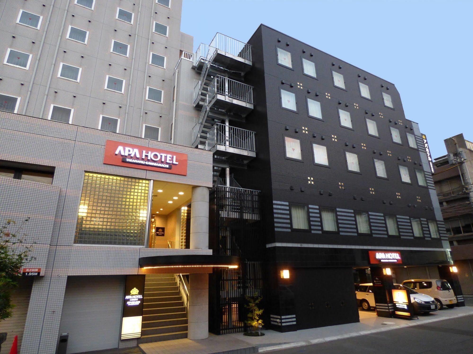 Apa Hotel Takamatsu Kawaramachi Buitenkant foto