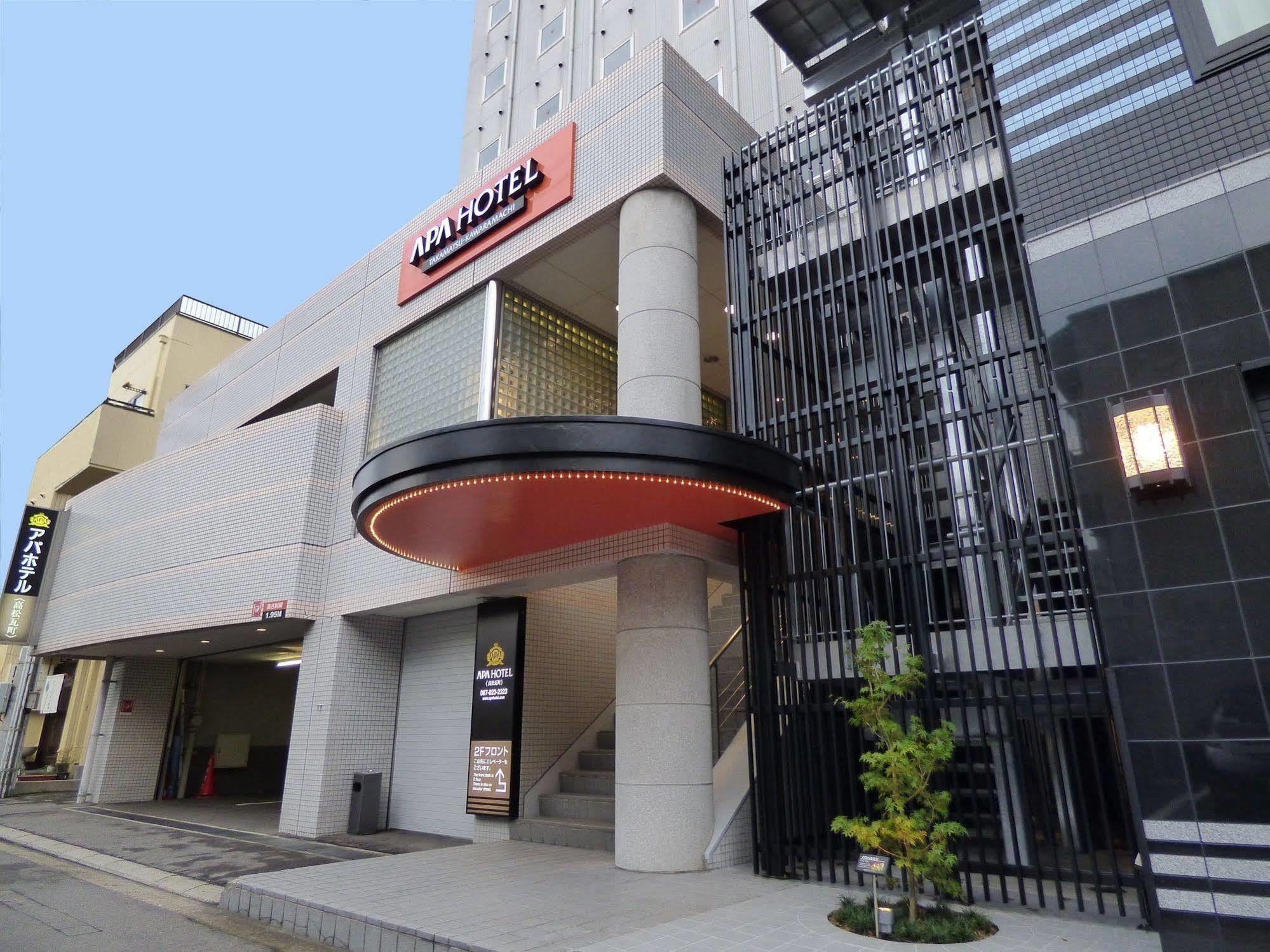 Apa Hotel Takamatsu Kawaramachi Buitenkant foto